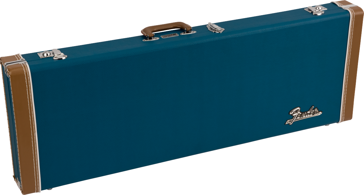 Fender Classic Series Wood Case - Strat®/Tele®, Lake Placid Blue