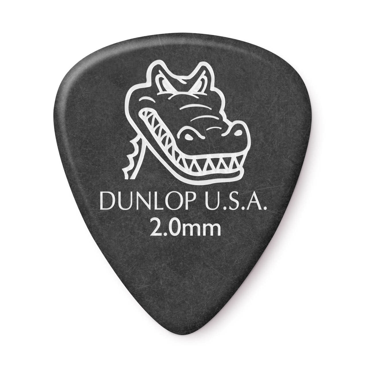 Dunlop Gator Grip Pick 2.00mm 417-200 12 Pack