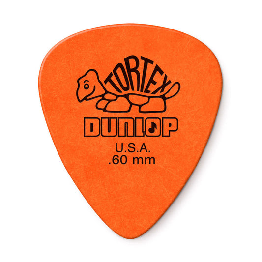 Dunlop Tortex Standard Pick .60mm 418-060 12 Pack