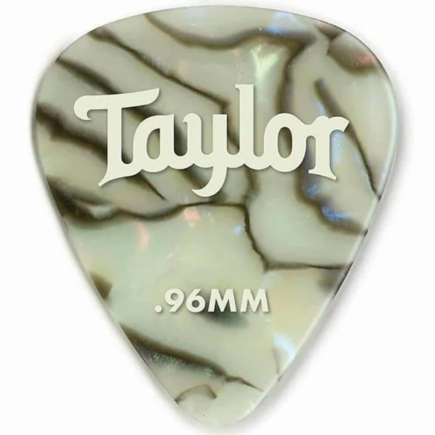 Taylor Celluloid 351 Guitar Picks, Abalone, 12-Pack 1.21mm