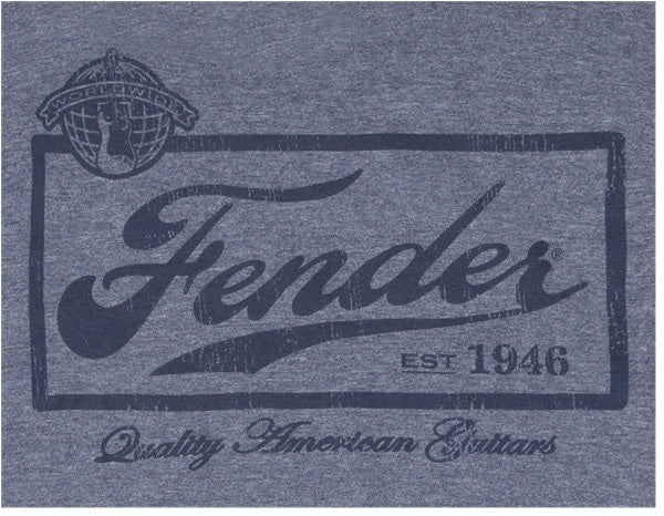 Fender Beer Label T-Shirt, Blue