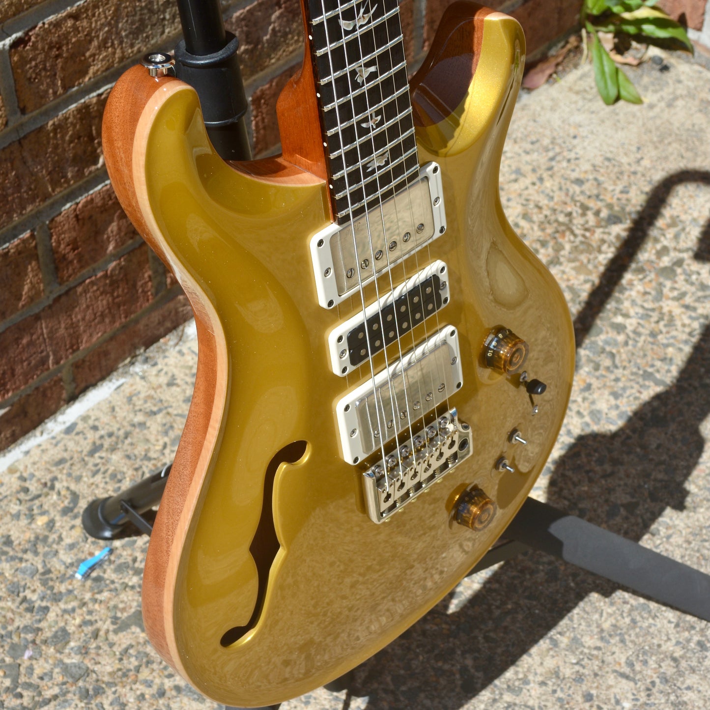 PRS Special Semi-Hollow Gold Top