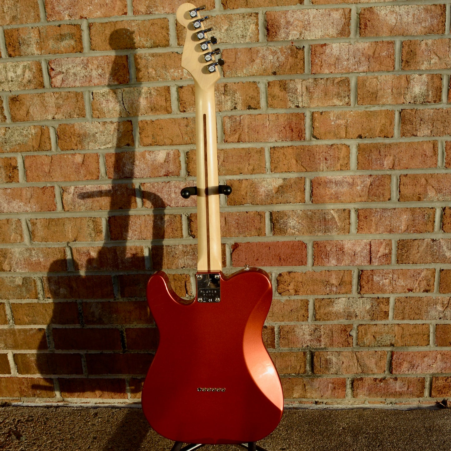 Fender Player Plus Nashville Telecaster® Aged Candy Apple Red w/ American Strat Neck