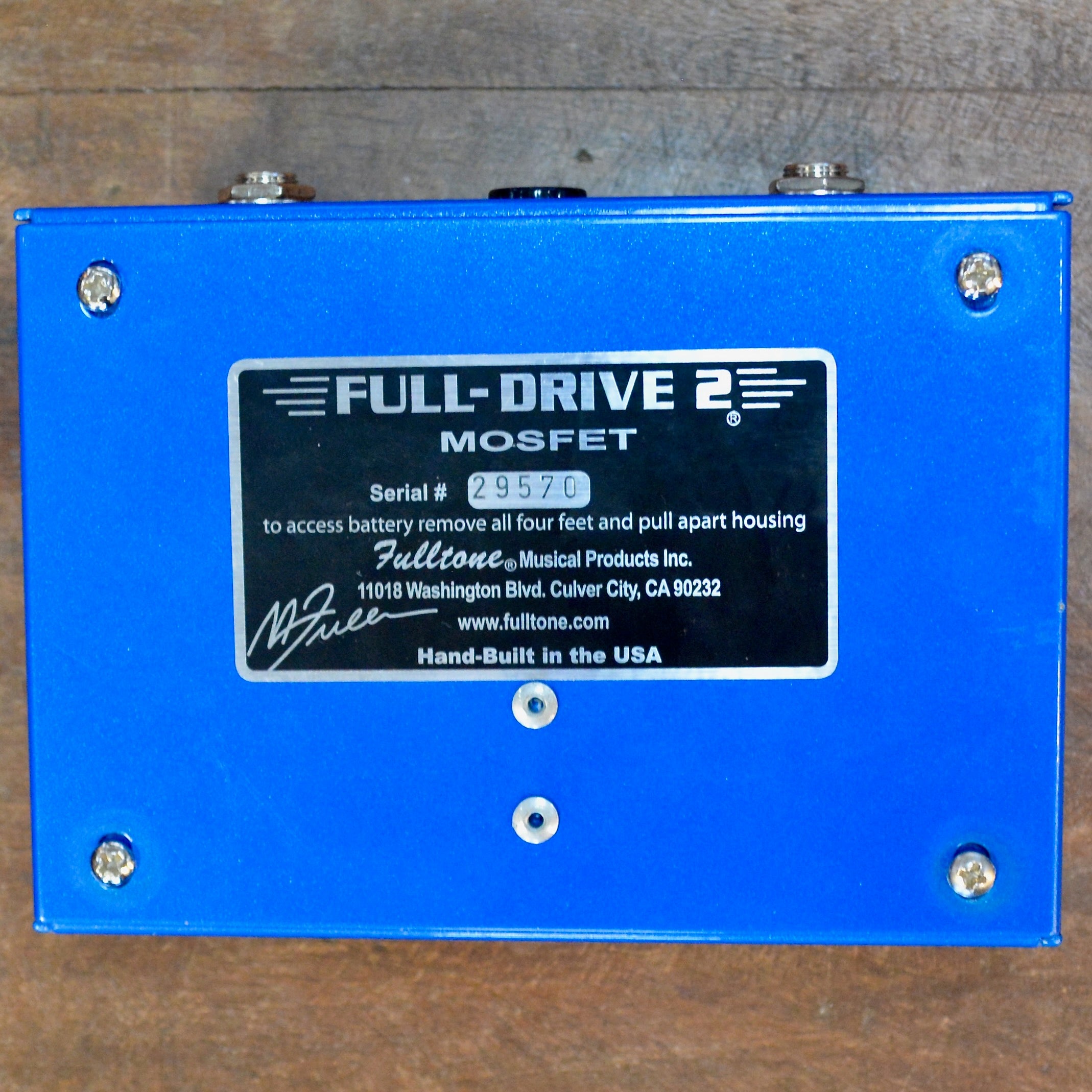 Fulltone Full-Drive 2 Mosfet