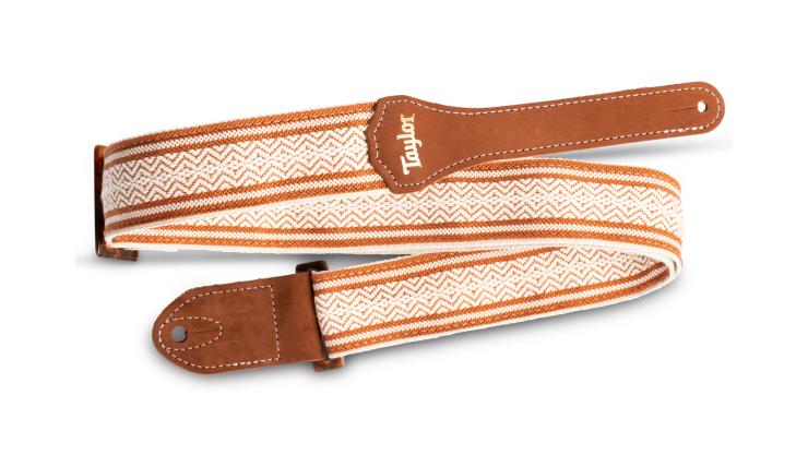 Taylor 2" Academy Jacquard Leather Guitar Strap