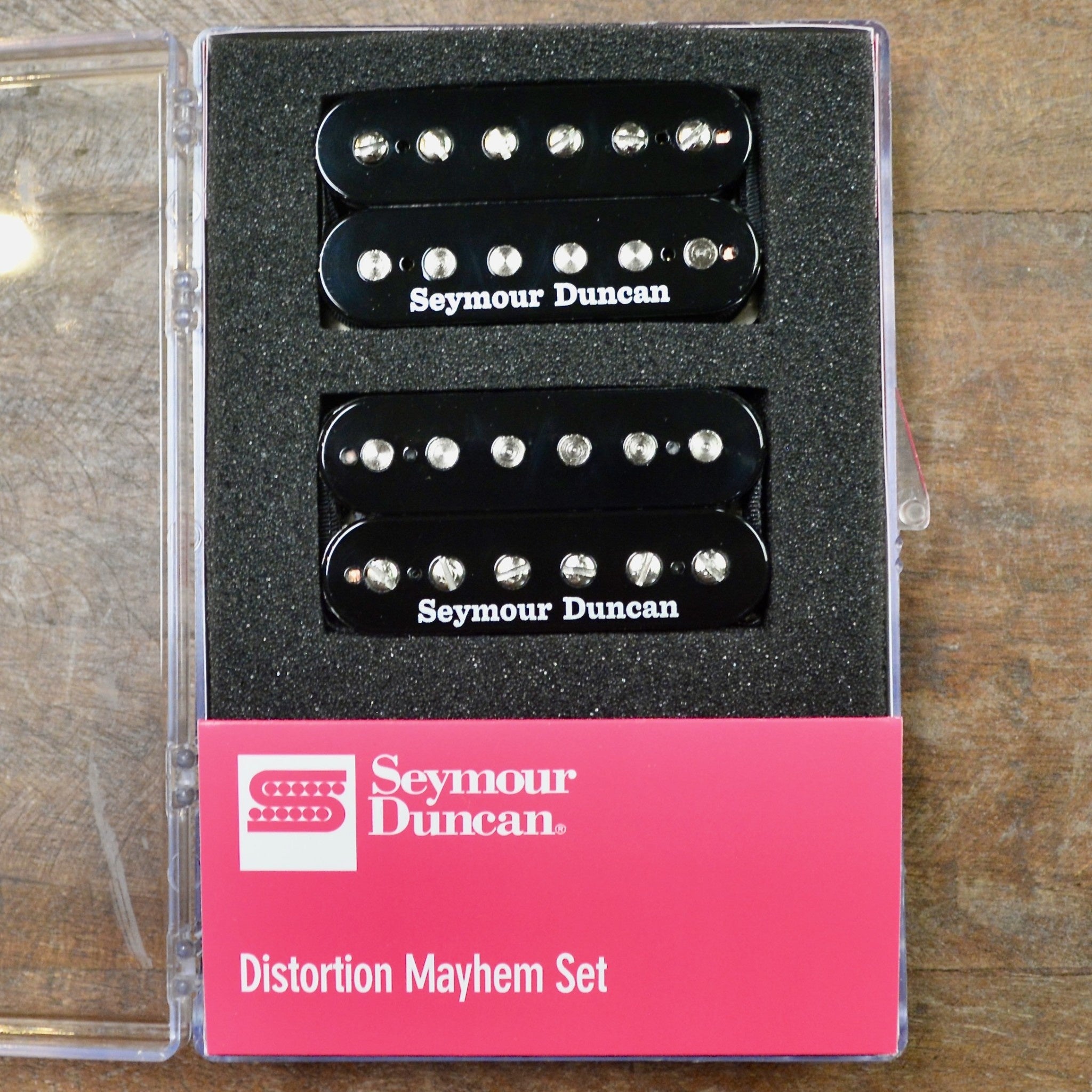 Seymour Duncan Distortion Mayhem Humbucker Set Open Black – Matt's