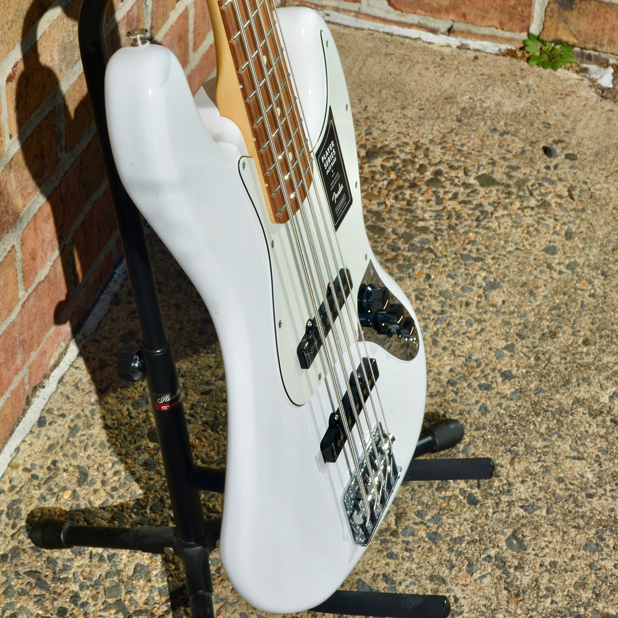 Fender Player Jazz Bass® V, Pau Ferro Fingerboard, Polar White