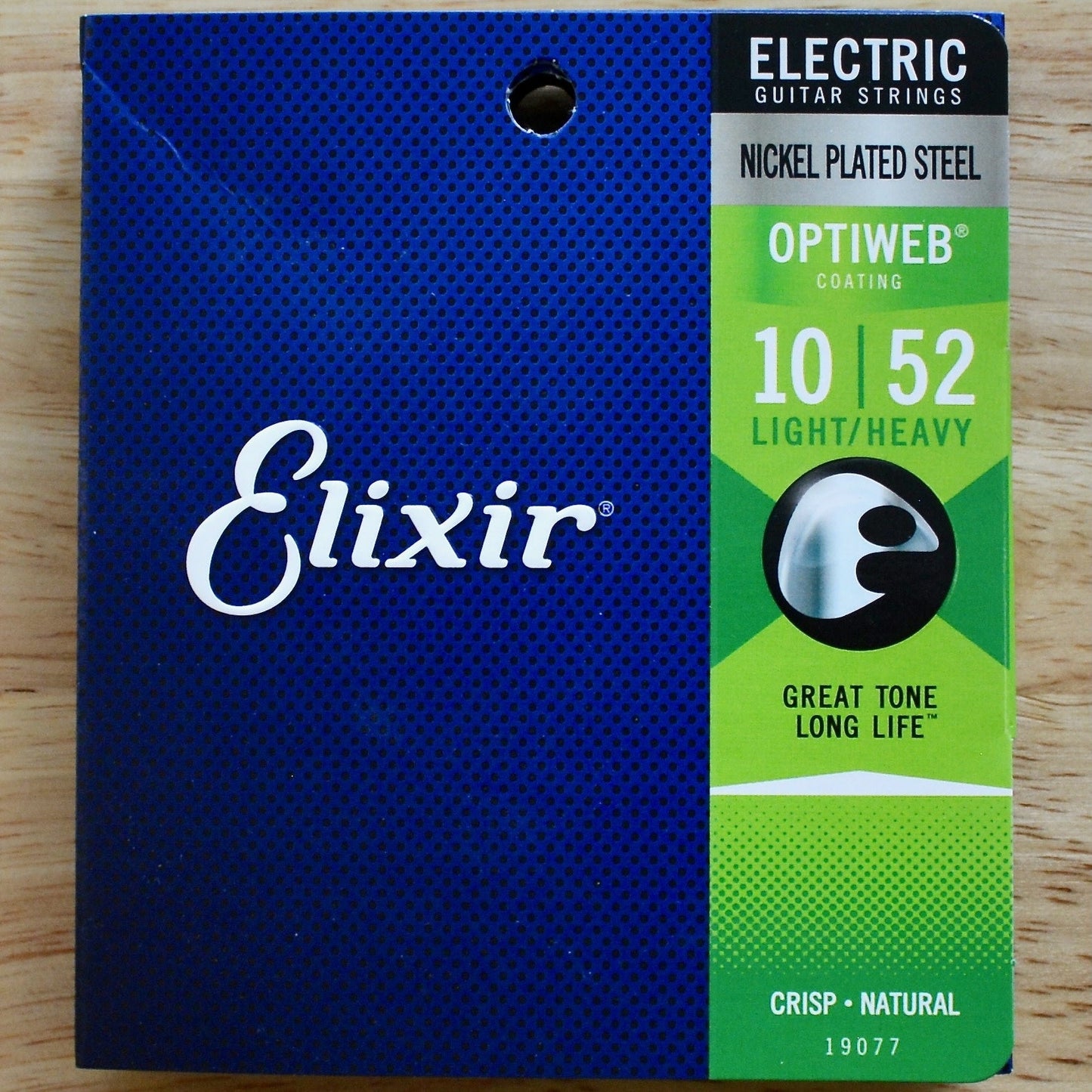 Elixir Electric Nickle Strings Optiweb Coating Light/Heavy