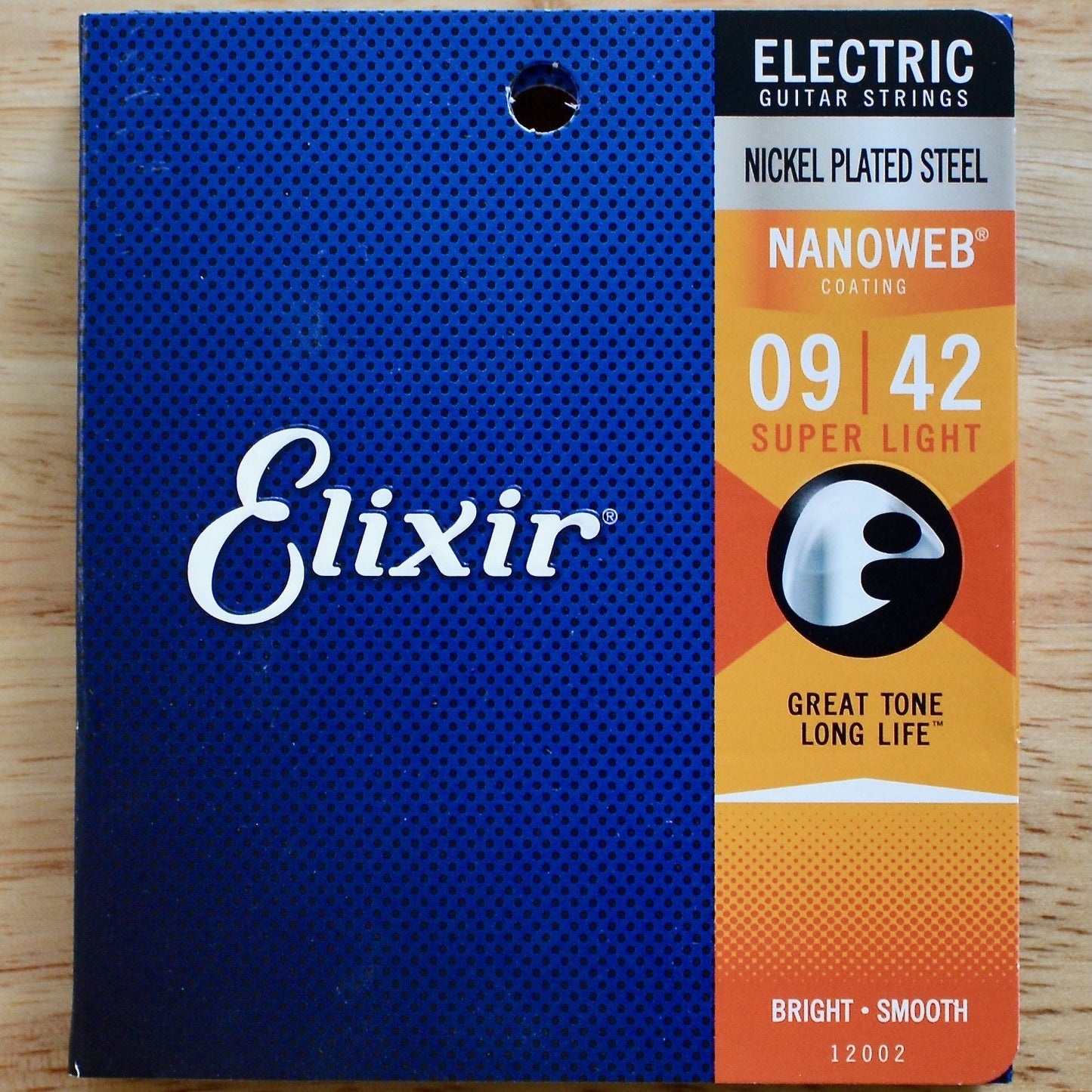 Elixir Electric Nickle Strings Nanoweb Coating Super Light