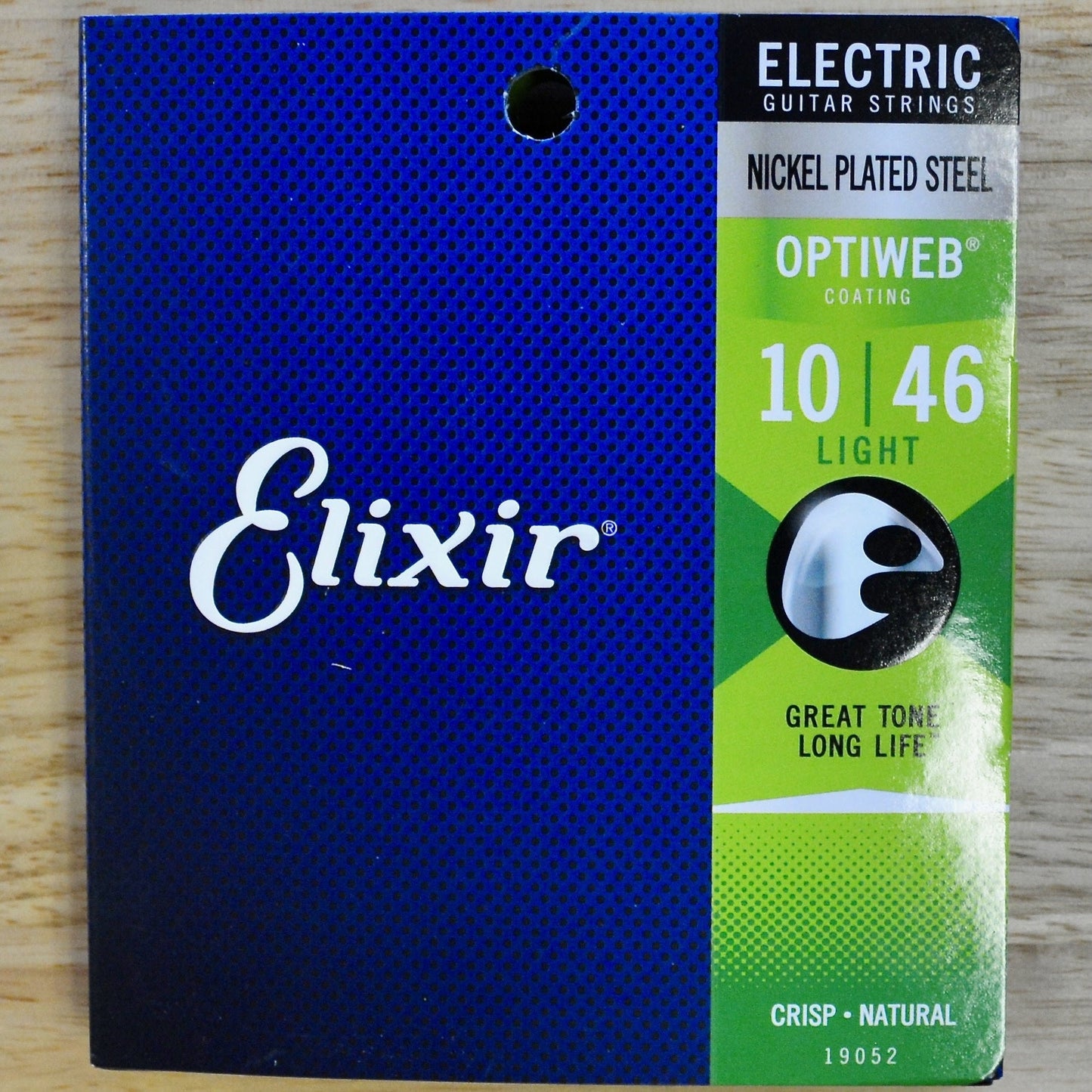 Elixir Nickle Electric Strings Optiweb Coating Light