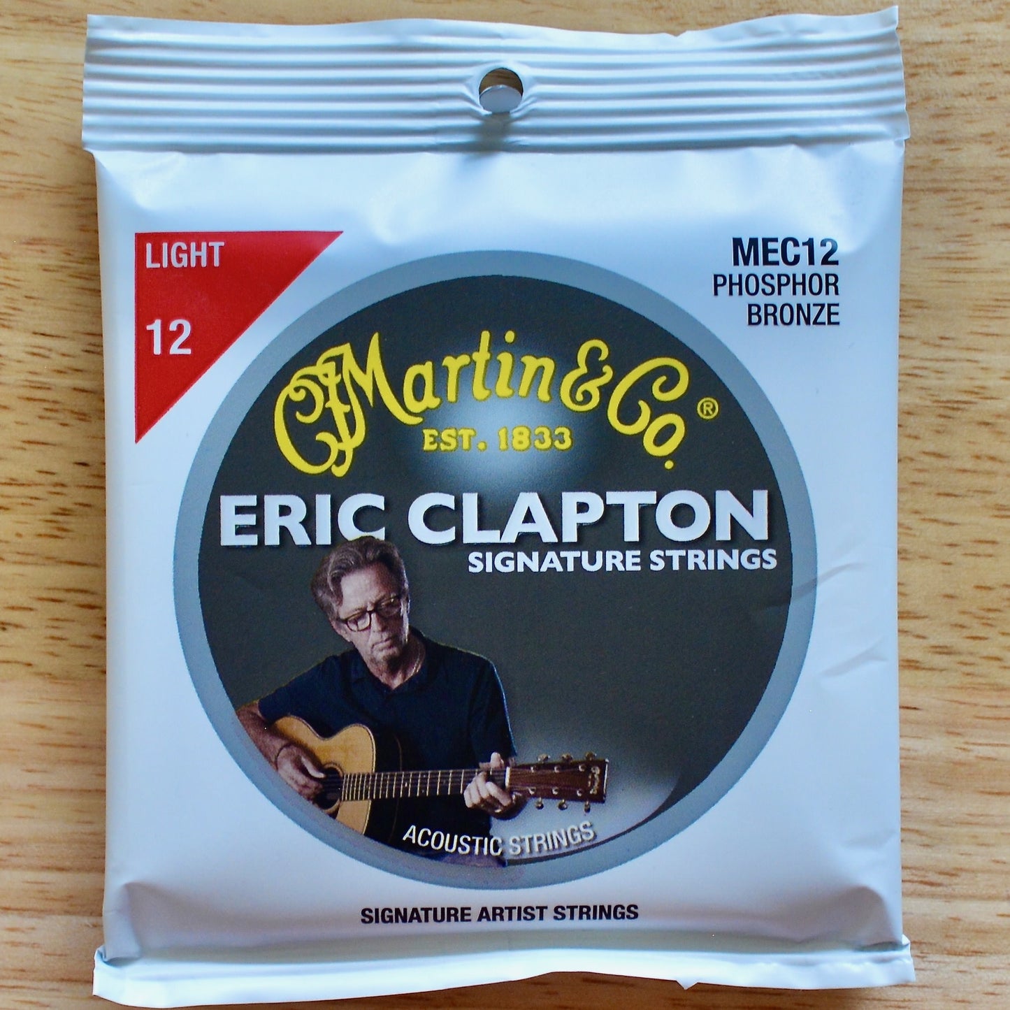 Martin MEC12 Eric Clapton Strings Phosphor Bronze Light