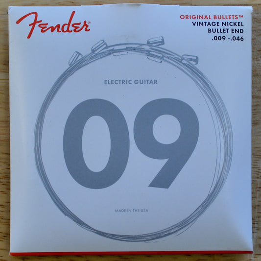 Fender 3150 Original Bullets Pure Nickel Strings 9-42