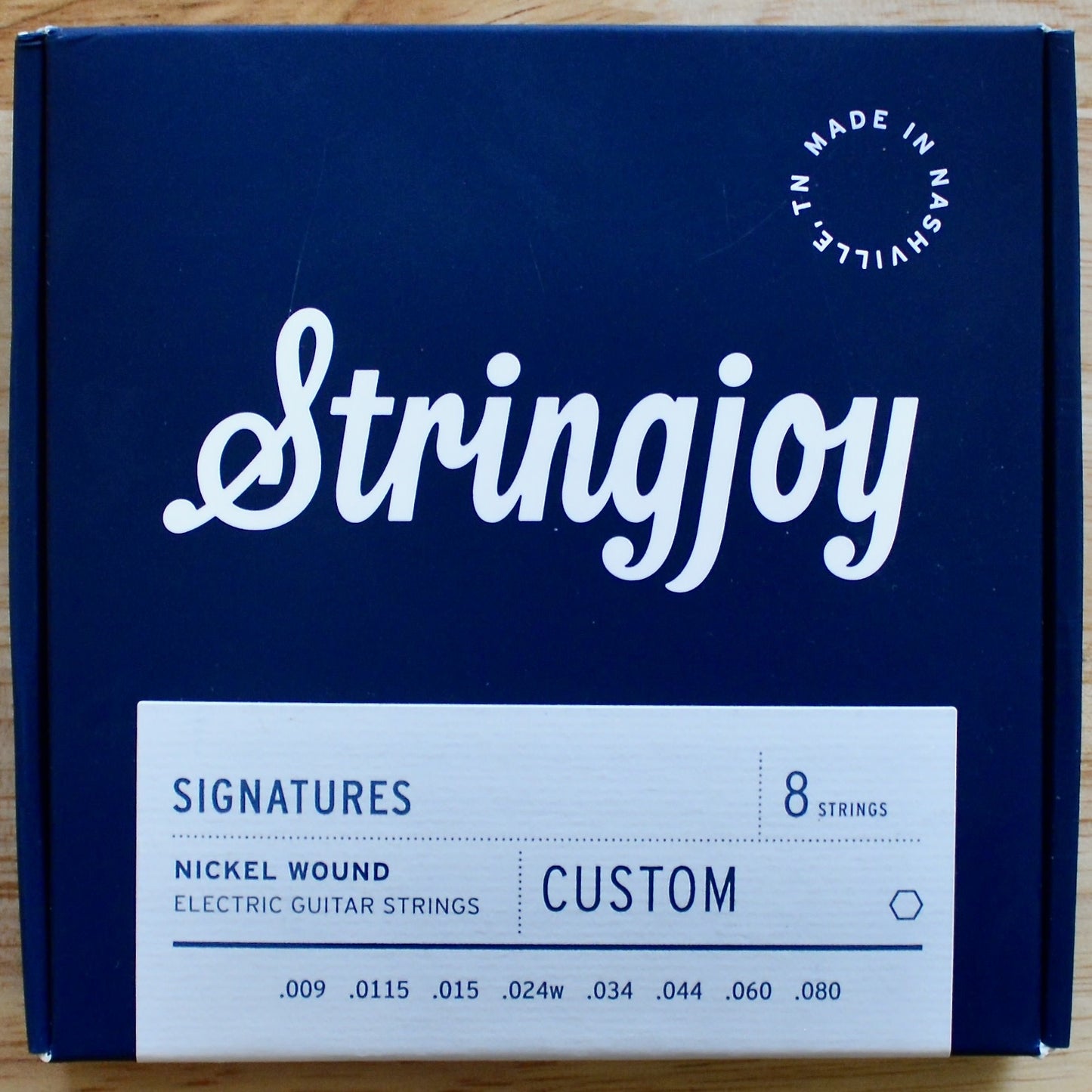 Stringjoy Custom Nickel Wound Signatures 8 String Set 9-80