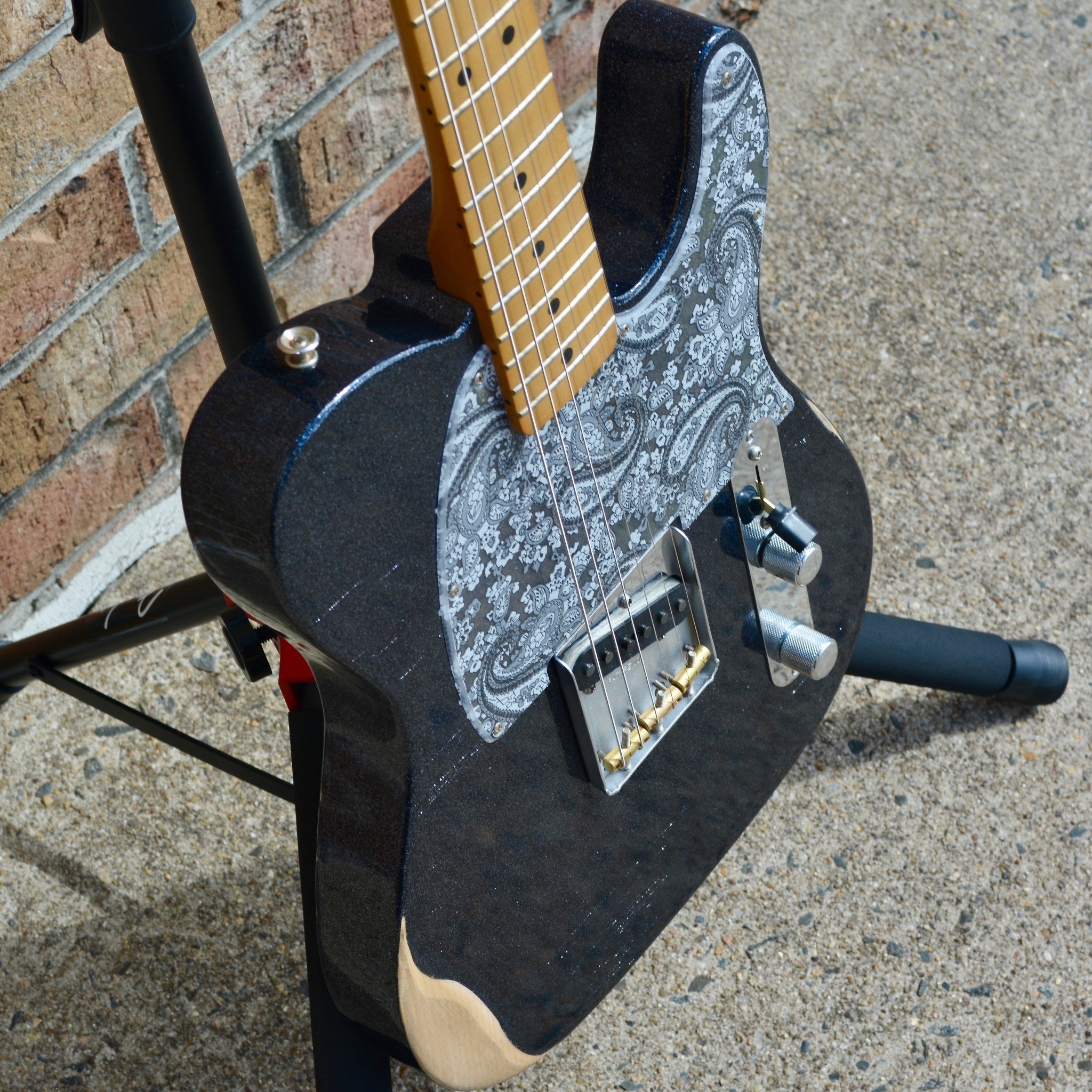 Fender Brad Paisley Esquire®, Maple, Black Sparkle – Matt's Guitars