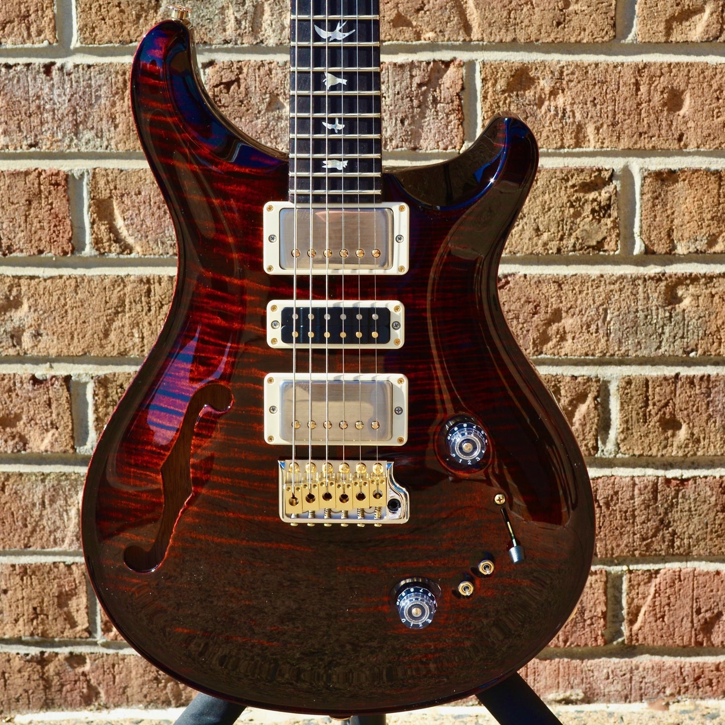 2022 PRS Special Semi-Hollow 10 Top Fire Red Burst