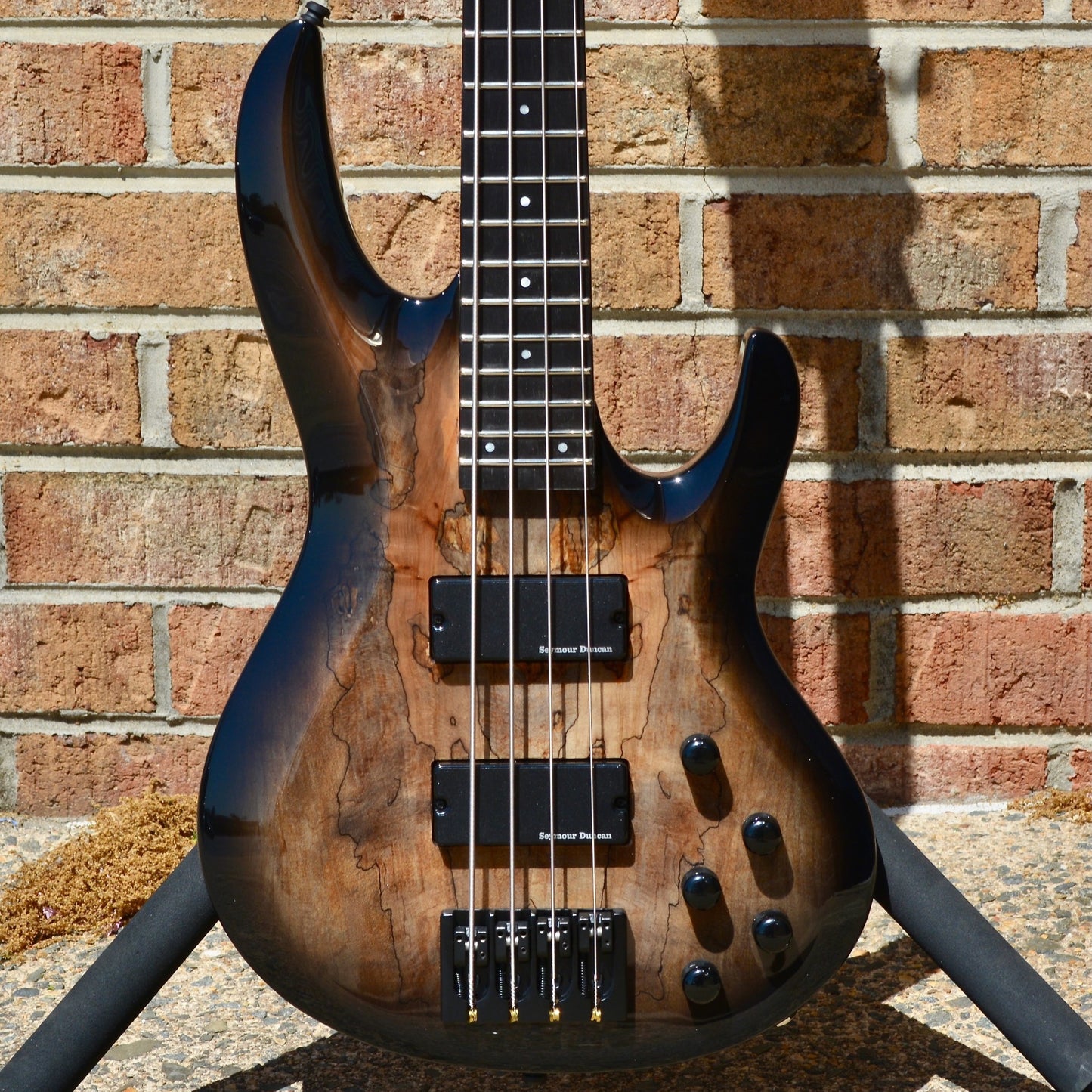 ESP E-II BTL-4 Black Natural Burst