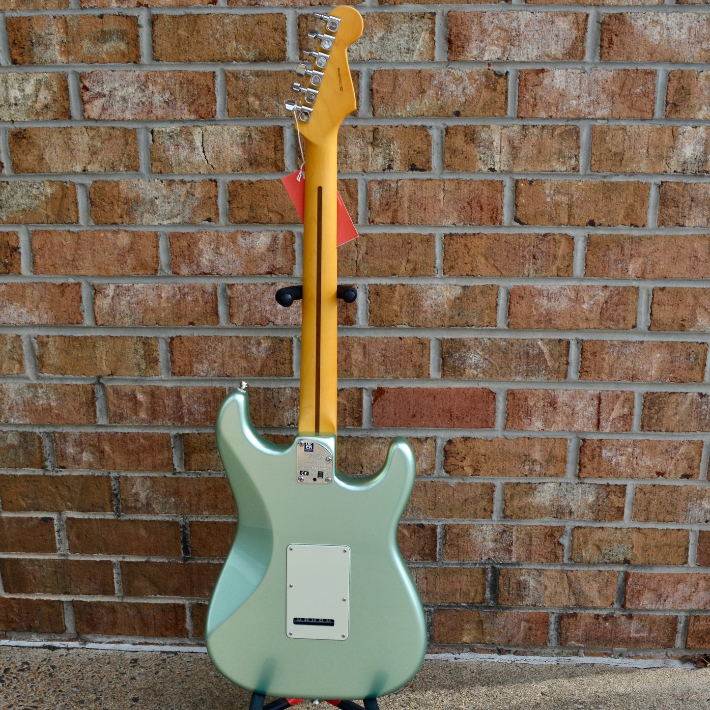 Fender  American Professional II Stratocaster® Left-Hand, Maple Fingerboard, Mystic Surf Green