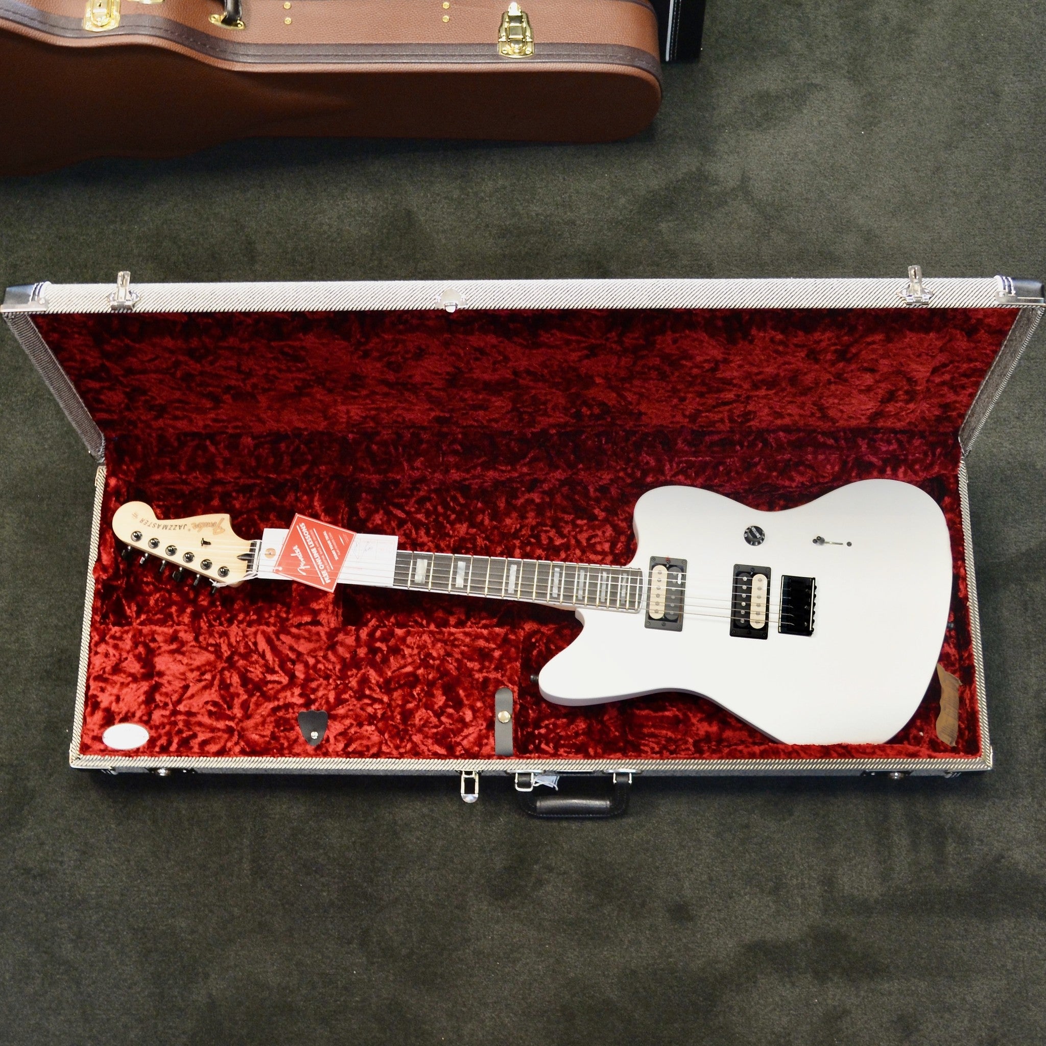 Fender Jim Root Jazzmaster® V4, Ebony Fingerboard, Flat White