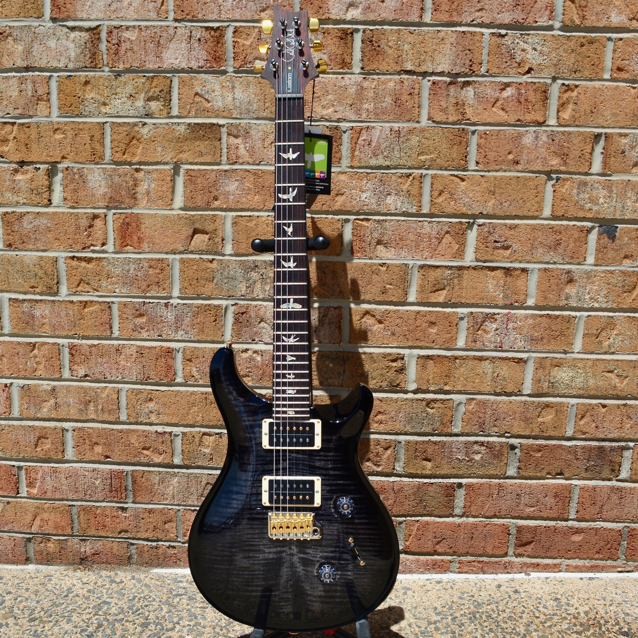 2022 PRS Custom 24 10 Top Charcoal Burst – Matt's Guitars