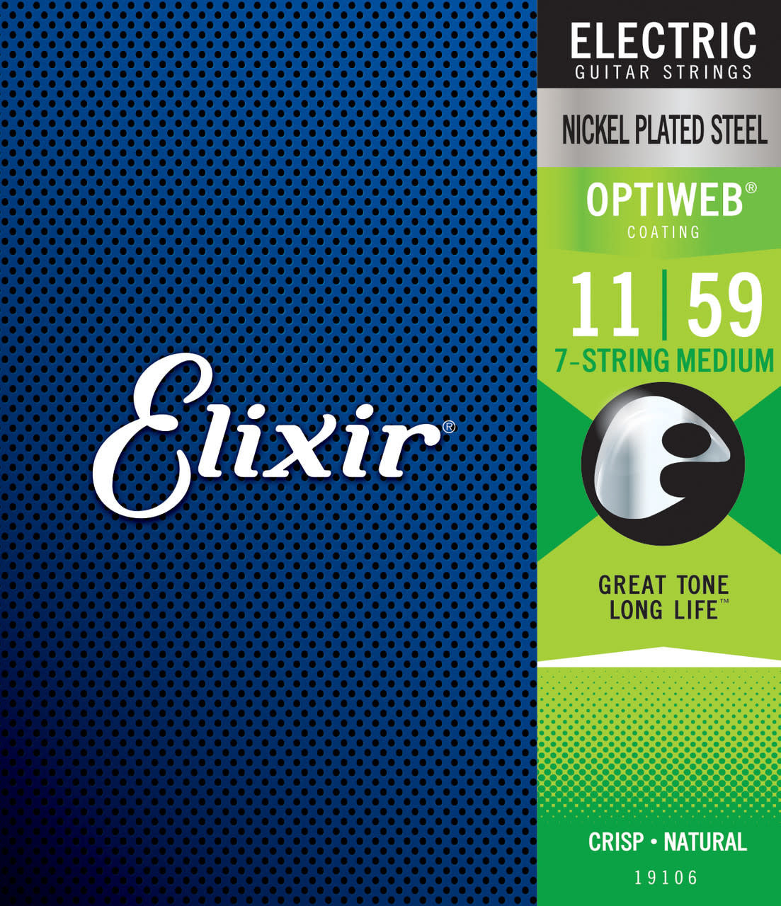 Elixir Nickel Optiweb 7 string Medium 11-59