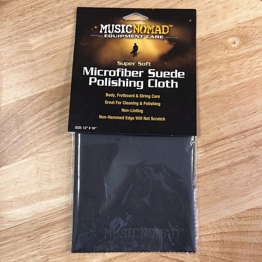 Music Nomad Super Soft Edgeless Microfiber Suede Polishing Cloth 12" x 16