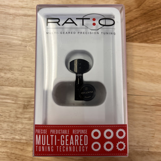 Graph Tech Ratio Electric locking Tuners 3X4 Black