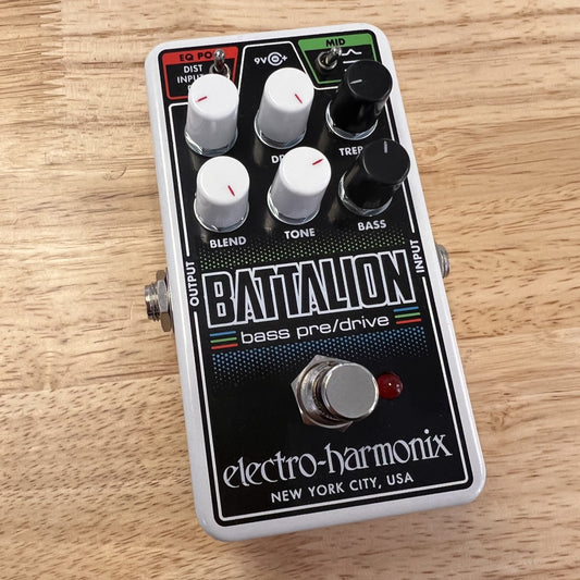 Electro- Harmonix Nano Battalion Bass Preamp & Overdrive