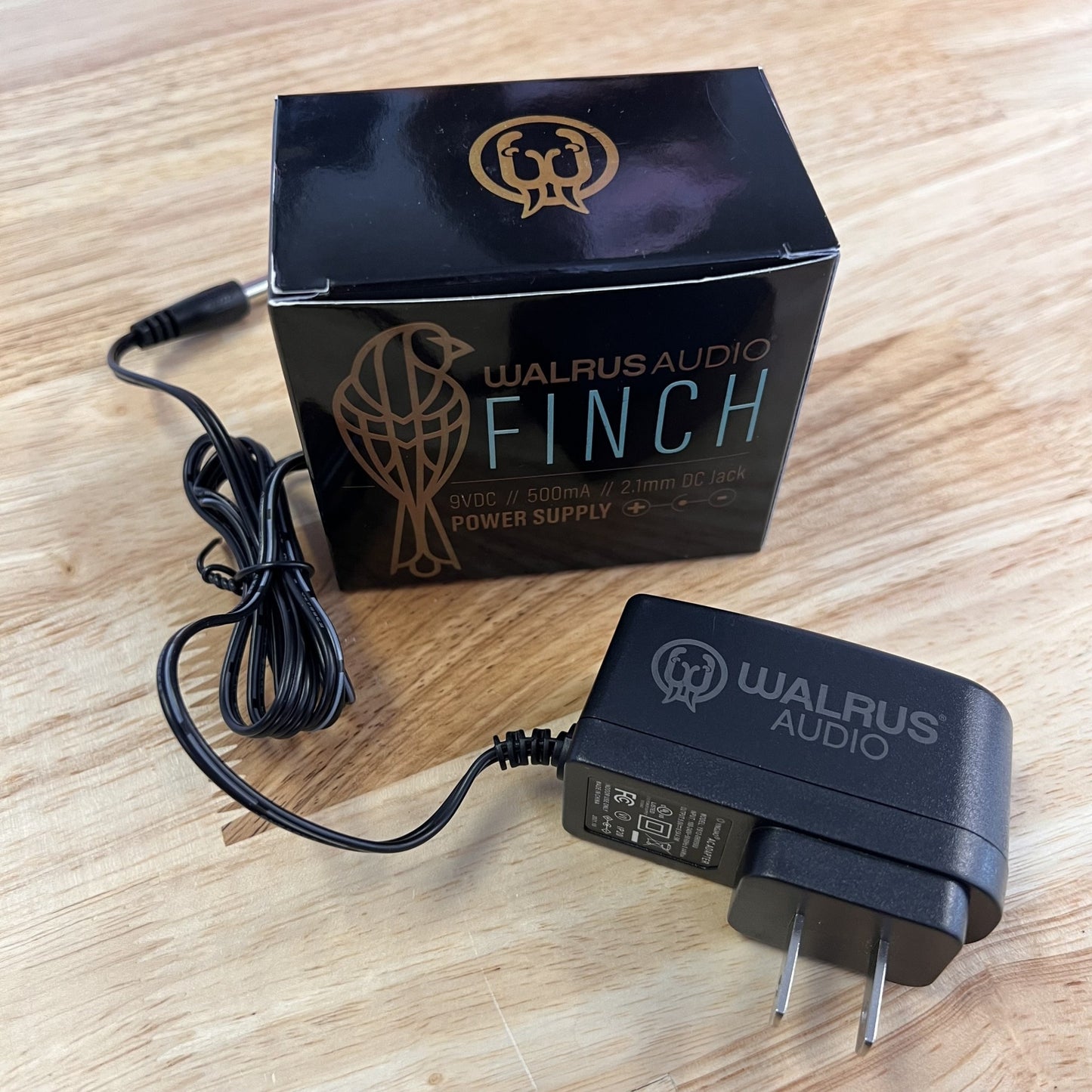 Walrus Audio Finch 9v DC 500mA Power Supply