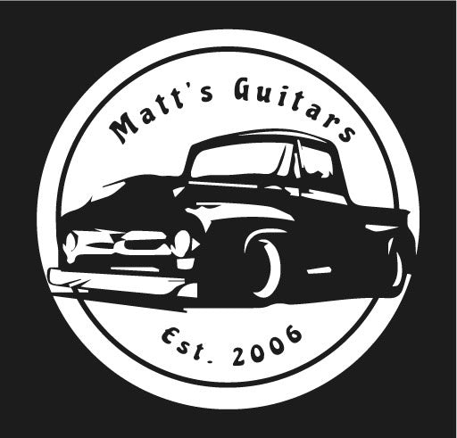 Matt's Guitars are as cool as an old truck; Shirt