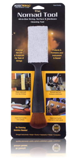 Music Nomad The Nomad Tool - All in 1 String, Body & Hardware Cleaning Tool