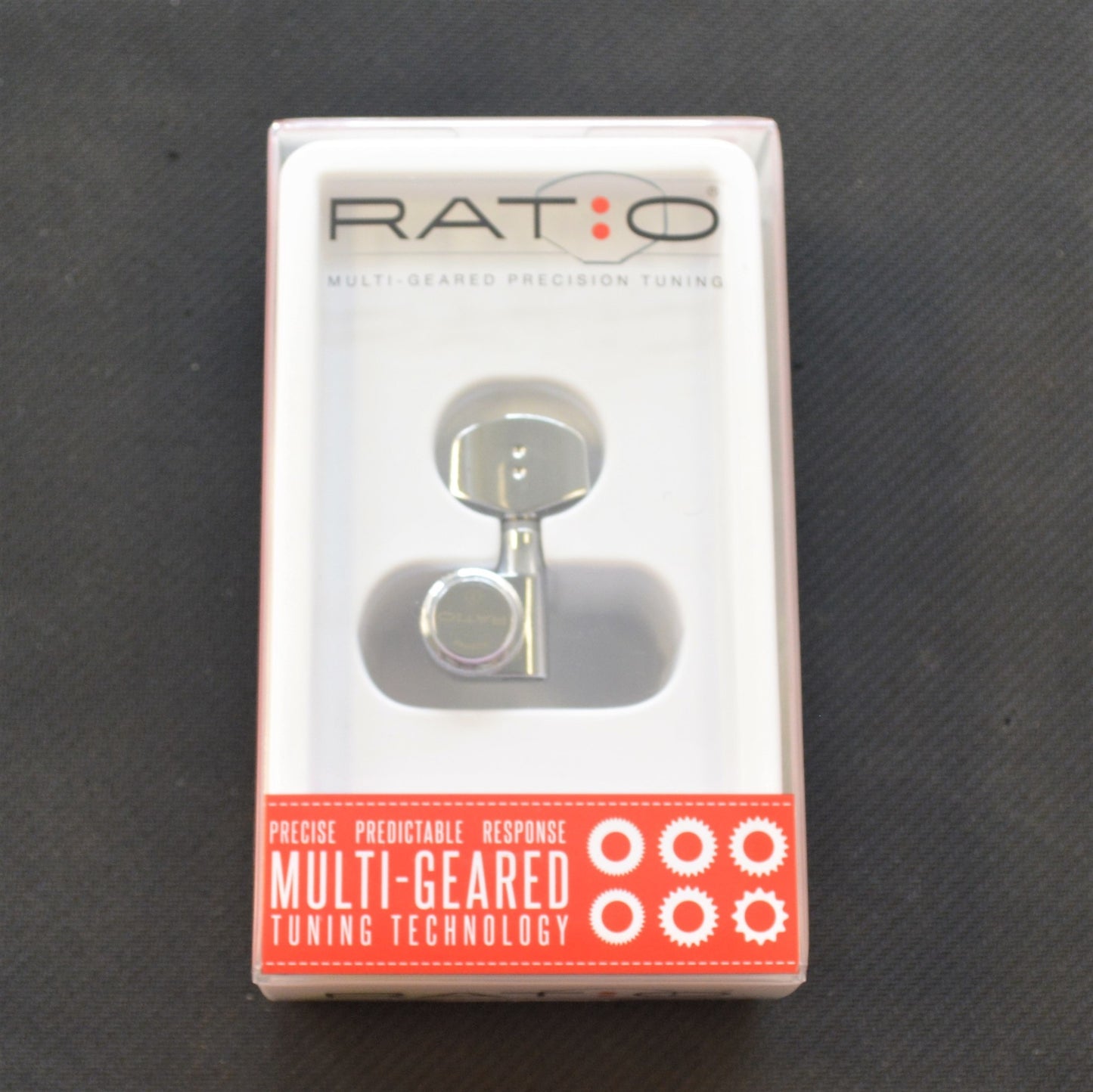 Graph Tech Ratio Electric Locking Tuners 6 In-Line Chrome