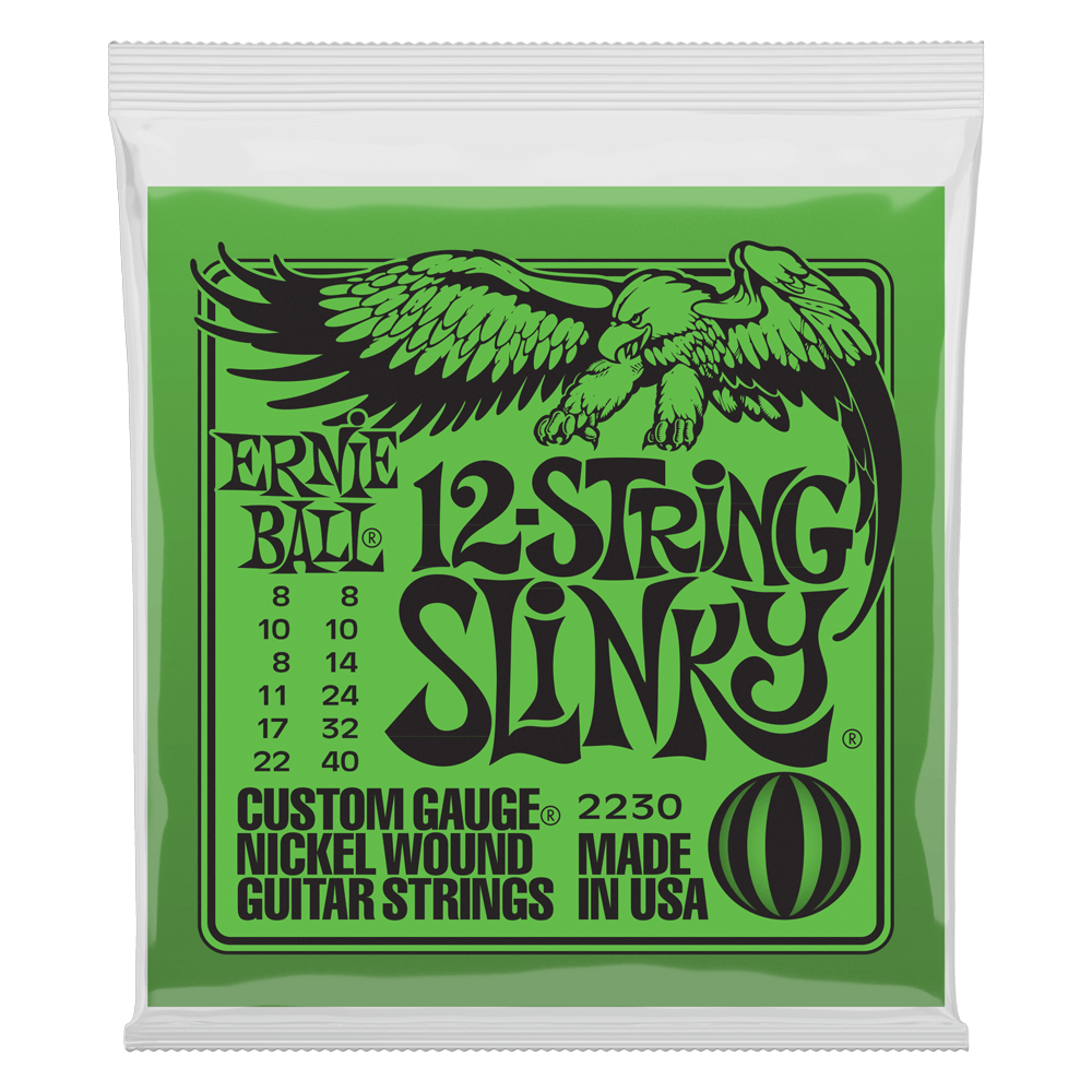 Ernie Ball 12 String Slinky Strings 8-40