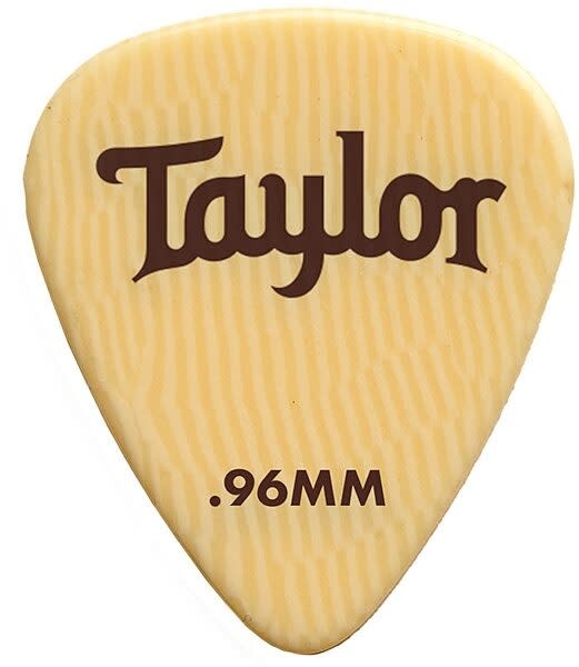 Taylor Premium DarkTone Ivoroid 351 Guitar Picks, 6-Pack .96mm
