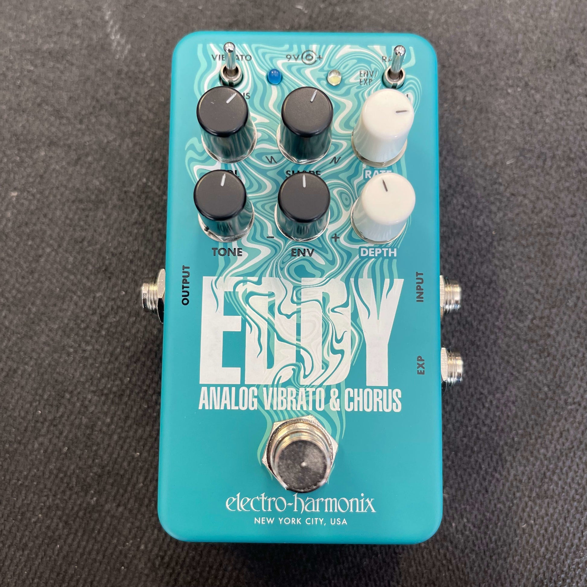 ehx eddy pedal Electro-Harmonix Eddy Analog Vibrato & Chorus Pedal